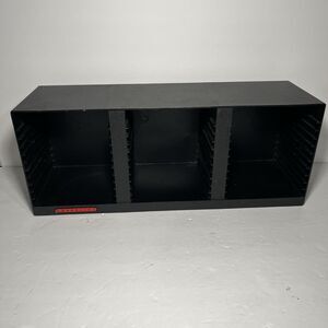 VTG Laserline 36 CD Compact Disc storage holder case rack Black wall mountable